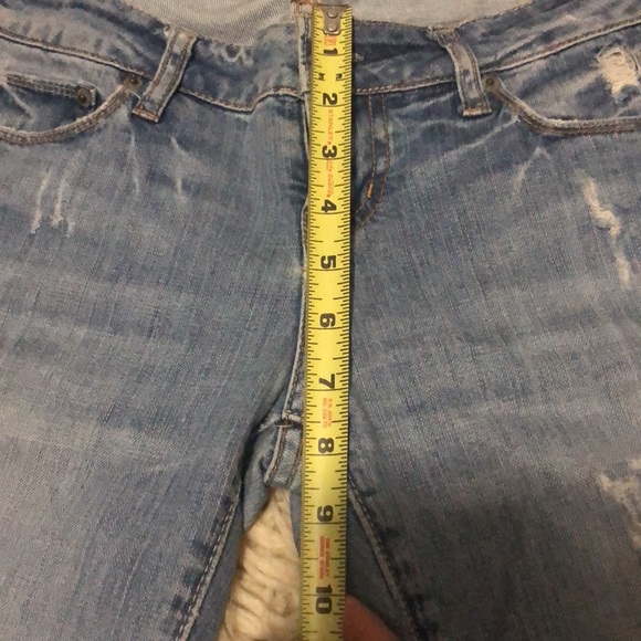 AE Skinny Jean-Heavily Distressed-Sz 4R - Picture 14 of 16